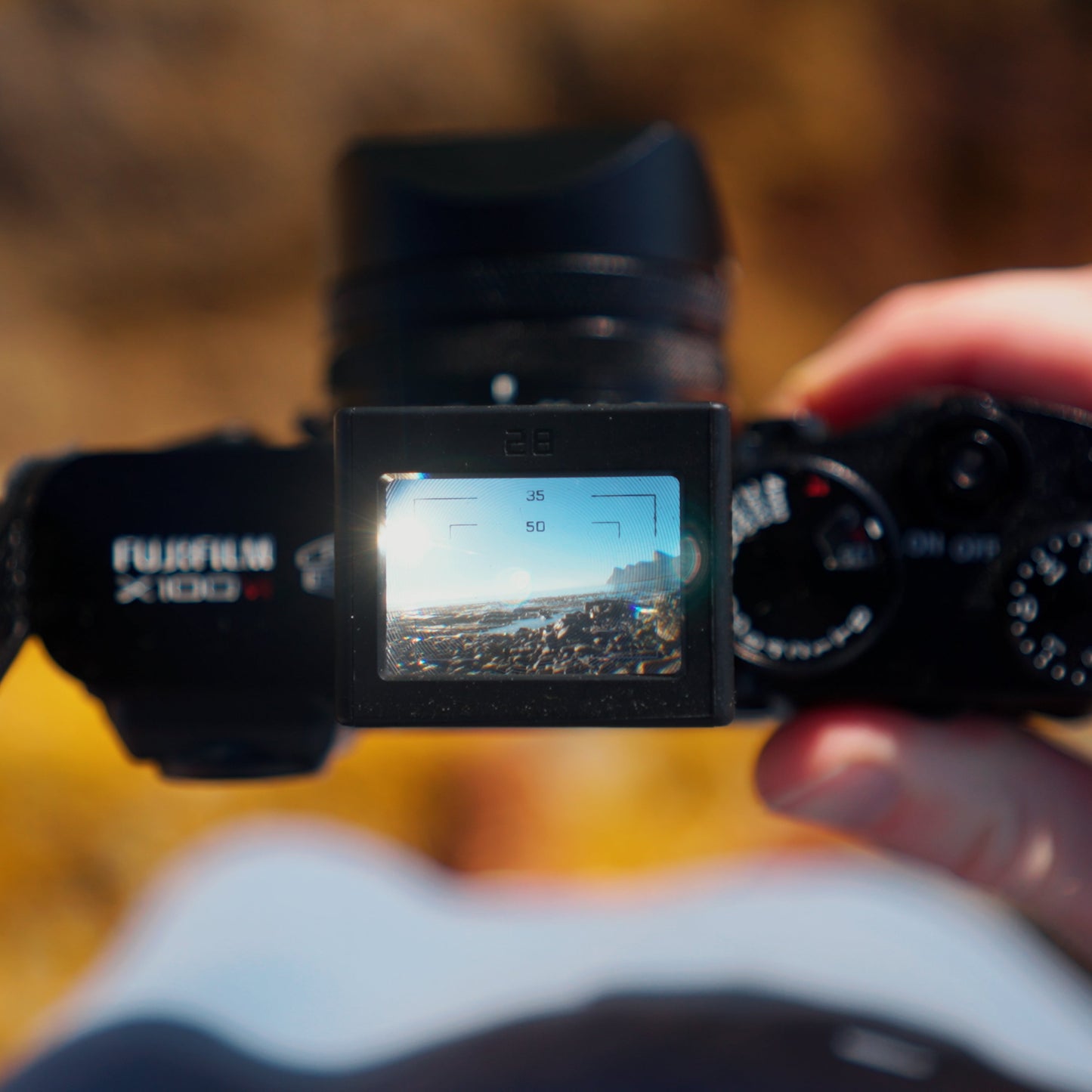 Optical Waist Level Viewfinder