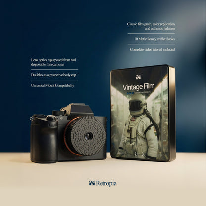 Retropia × Cinegrams: The Disposable Film Bundle
