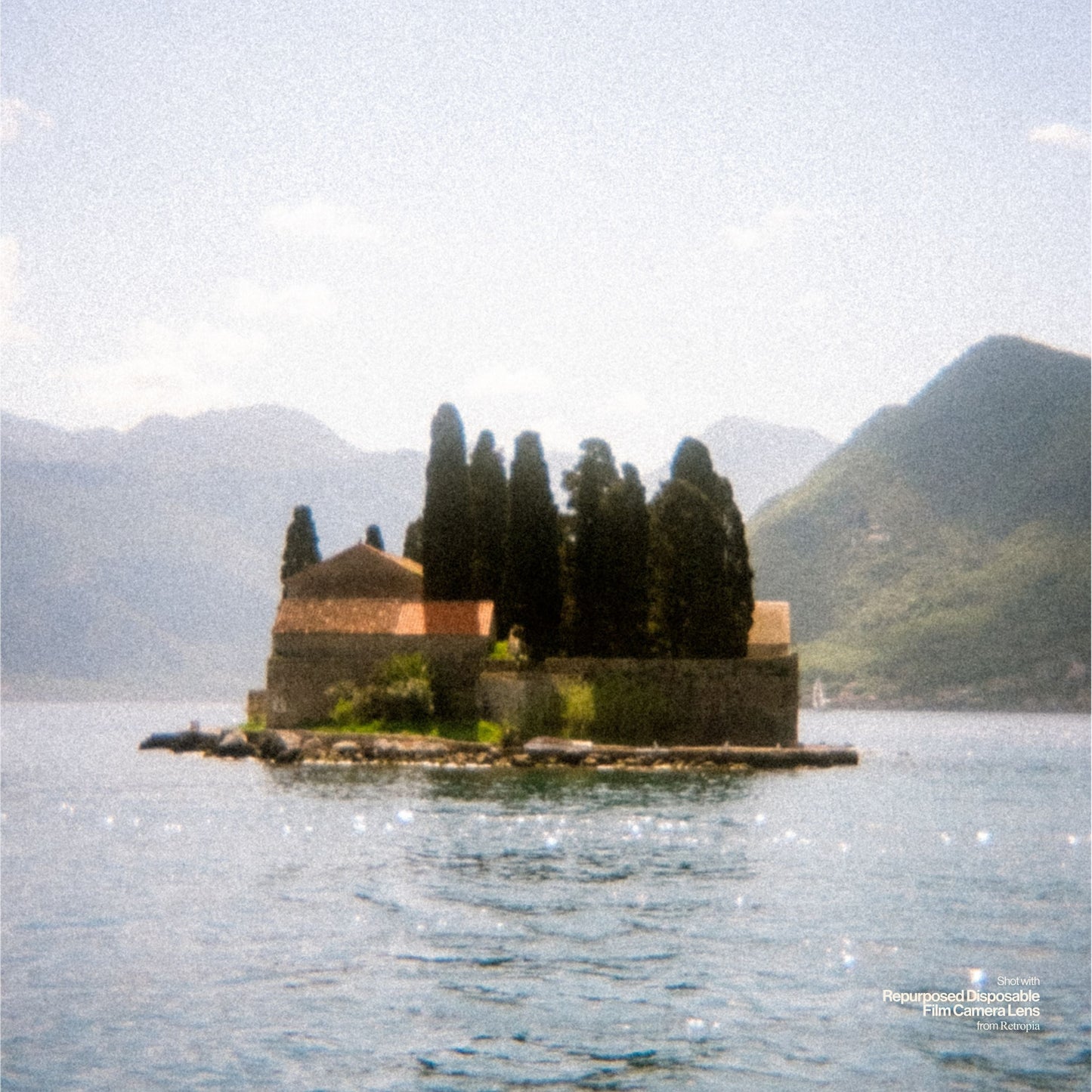 Repurposed Disposable Film Camera Lens