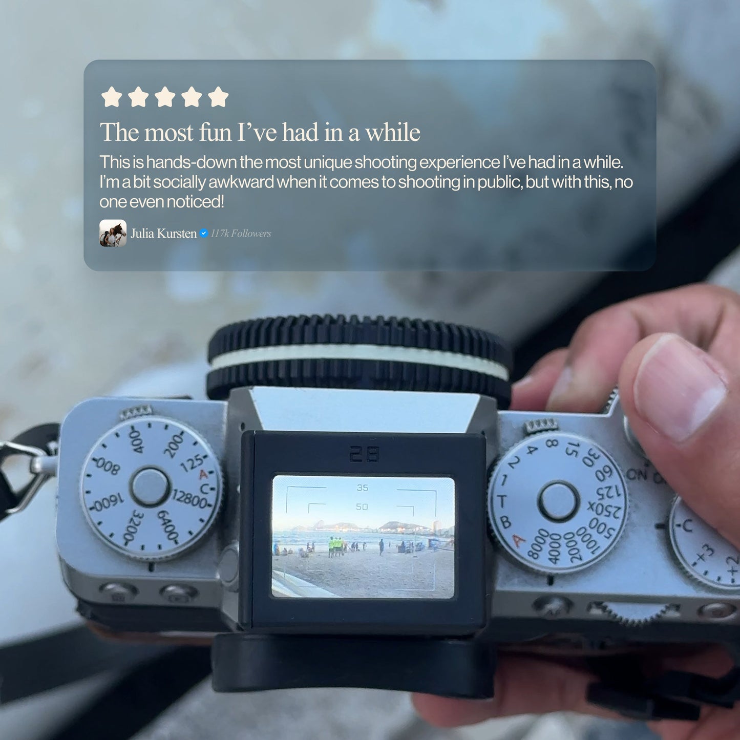 Optical Waist Level Viewfinder