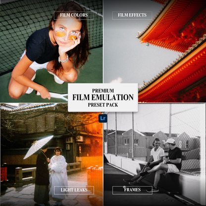 Complete Film Emulation Preset Kit (15 Presets + 35 Effects)