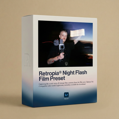 Night Flash Film Lightroom Preset